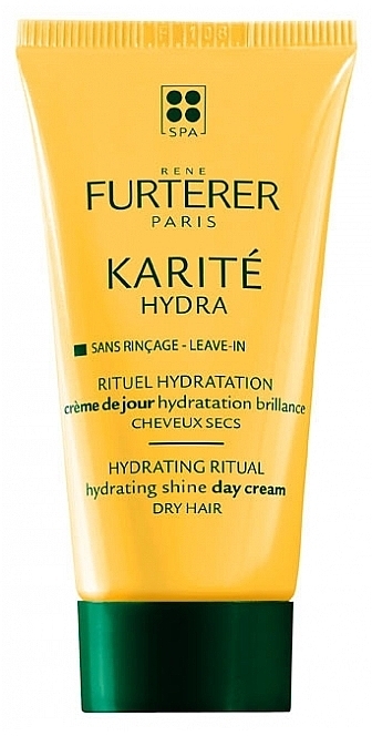 Nourishing Day Hair Cream - Rene Furterer Karite Hydra Hydrating Shine Day Cream — photo N2