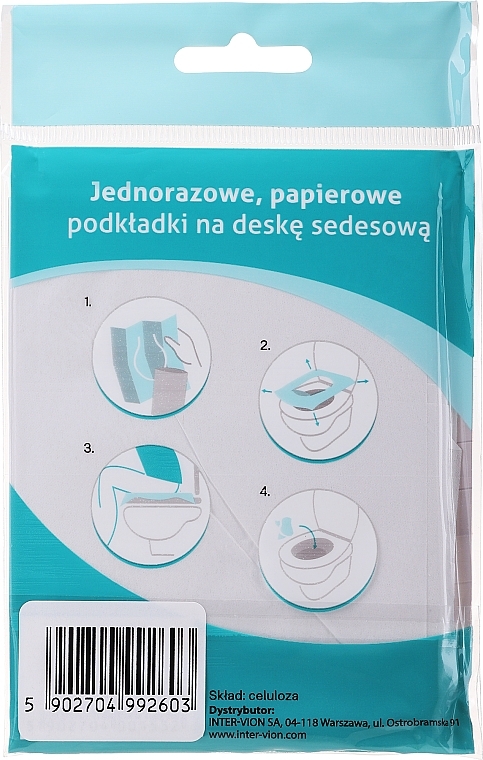 Hygienic Toilet Seat Cover, 499260 - Inter-Vion — photo N2