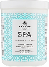 Body Massage Cream - Kallos Cosmetics SPA Massagee Cream — photo N1