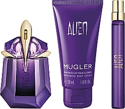 Mugler Alien - Set (edp/30ml + edp/10ml + b/lot/50ml) — photo N2
