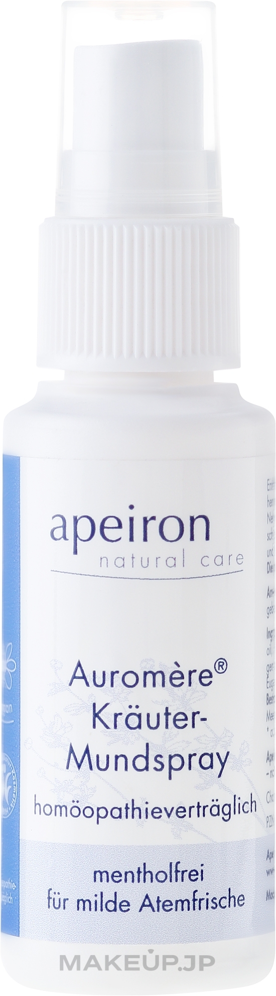 Homeopathic Oral Spray - Apeiron Auromere Herbal Homeopathic Oral Spray — photo 30 ml
