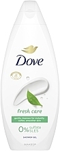 Fragrances, Perfumes, Cosmetics Shower Cream-Gel "Touch of Freshness" - Dove 