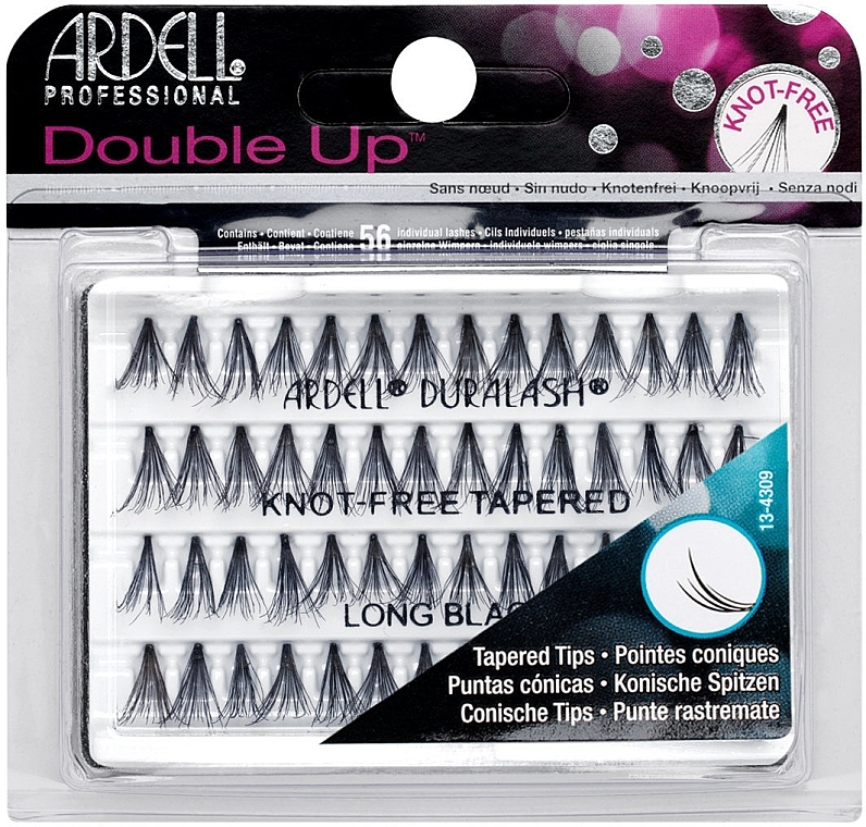 Flase Lashes - Ardell Double Up Soft Touch Individuals Knot-Free Lashes — photo N1
