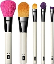 Fragrances, Perfumes, Cosmetics Makeup Brush Set, 5pcs - UBU Famous Five 5 Piece Brush Kit