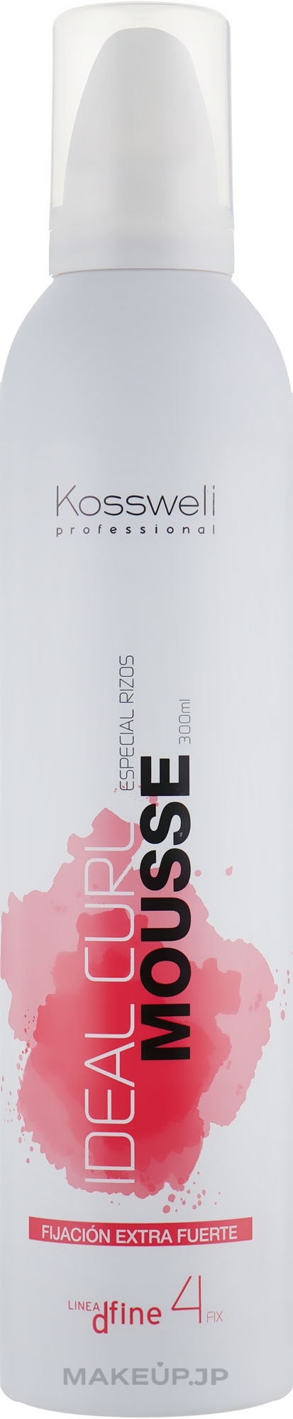 Hair Curling Mousse - Kosswell Professional Dfine Ideal Curl Mousse — photo 300 ml