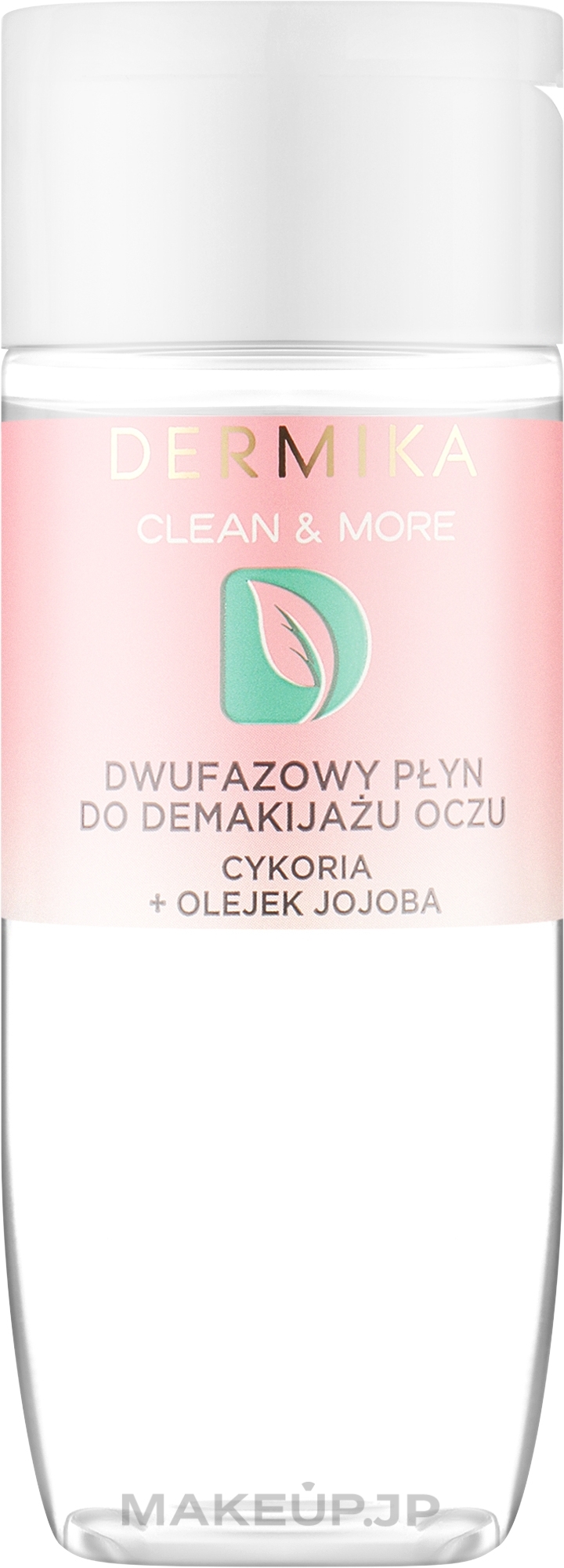 Chicory + Jojoba Oil Bi-Phase Eye Makeup Remover - Dermika Clean & More — photo 125 ml