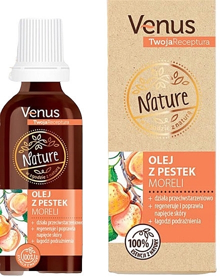 Apricot Kernel Oil - Venus Nature Apricot Kernel Oil — photo N2