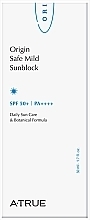 Safe Mild Sunblock Cream - A-True Origin Safe Mild Sunblock SPF50+/PA+++ — photo N3