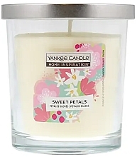 Fragrances, Perfumes, Cosmetics Scented Candle in Glass - Yankee Candle Home Inspiration Sweet Petals