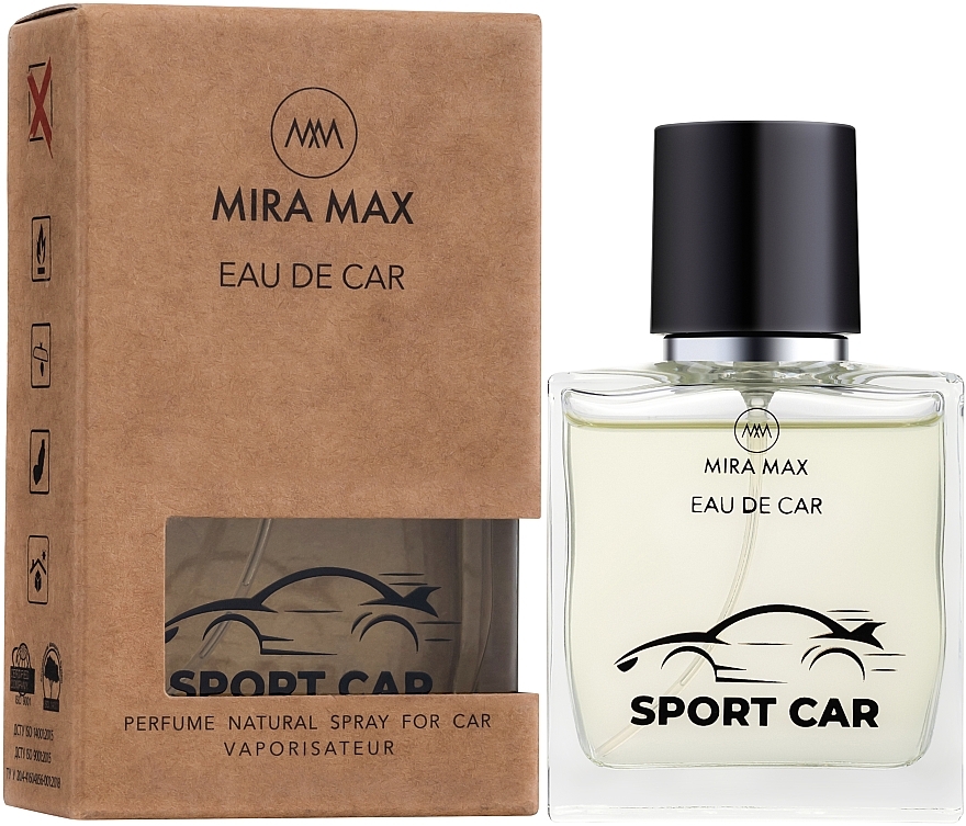 Car Perfume - Mira Max Eau De Car Sport Car Perfume Natural Spray For Car Vaporisateur — photo N1