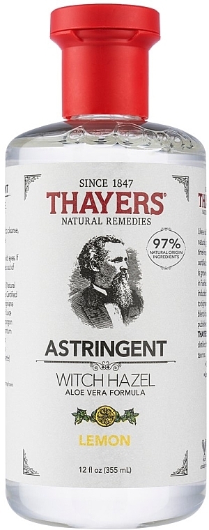 Facial Tonic - Thayers Natural Remedies Witch Hazel Lemon — photo N1