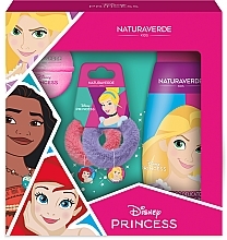 Fragrances, Perfumes, Cosmetics Set - Naturaverde Kids Disney Princess (shm/300ml + bath/bomb/100g + h/ring/2pcs)