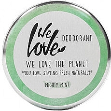 Natural Creamy Deodorant "Mint" - We Love The Planet Mighty Mint Cream Deodorant — photo N2