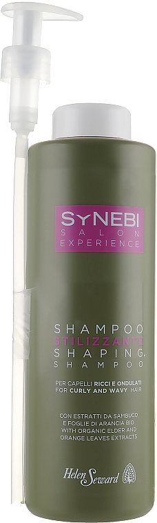 Shampoo for Curly and Wavy Hair - Helen Seward SYNEBI Shaping Shampoo — photo N3