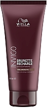 Fragrances, Perfumes, Cosmetics Color Conditioner for Cold Brunette - Wella Professionals Invigo Color Recharge Cool Brunette Conditioner