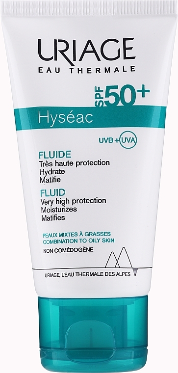 Sun Care Fluid SPF 50 - Uriage Hyseac SPF 50 Fluid — photo N1