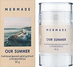 Mermade Our Summer - Perfumed Probiotic Deodorant — photo N4