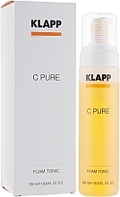 Fragrances, Perfumes, Cosmetics Face Foam Tonic - Klapp C Pure Tonic