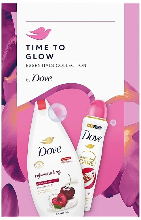 Set - Dove Essentials Rejuvenating (sh/gel/250ml + deo/150ml) — photo N1