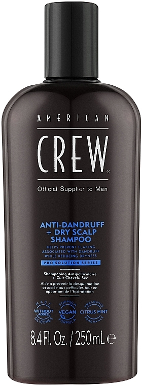 Anti-Dandruff Shampoo - American Crew Anti-Dandruff + Dry Scalp Shampoo — photo N1