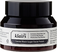 Moisturizing Face Peeling - Klairs Gentle Black Sugar Facial Polish — photo N2