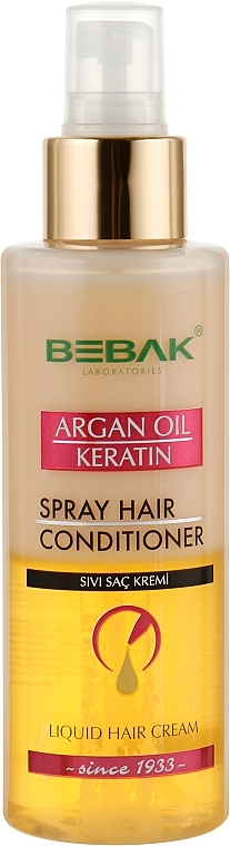 Biphase Conditioner Spray "Argan & Keratin" - Bebak Laboratories Argan&Keratin Oil — photo N1