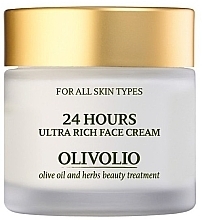 Fragrances, Perfumes, Cosmetics Face Cream - Olivolio 24 Hours Ultra Rich Face Cream