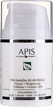 Fragrances, Perfumes, Cosmetics Acid Exfoliation Mix - APIS Professional Fit + Pirpgron + Milk + Ferulic 40%