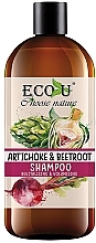 Fragrances, Perfumes, Cosmetics Hair Shampoo 'Artichoke and Beetroot' - Eco U Artichokes and Beets Shampoo