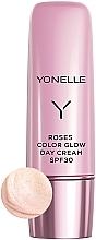 Fragrances, Perfumes, Cosmetics Brightening Day Face Cream SPF30 - Yonelle Roses Color Glow Day Cream SPF 30