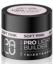 Construction Gel - Palu Pro Light Bulder Soft Pink — photo N1