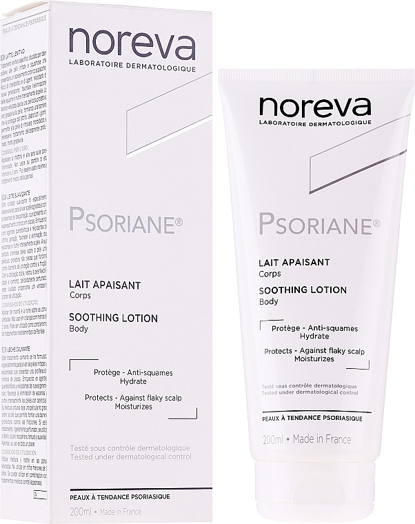 Soothing Moisturizing Body Milk - Noreva Laboratoires Psoriane Soothing Moisturizing Fluid — photo N1