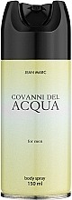 Fragrances, Perfumes, Cosmetics Jean Marc Covanni Del Acqua - Deodorant