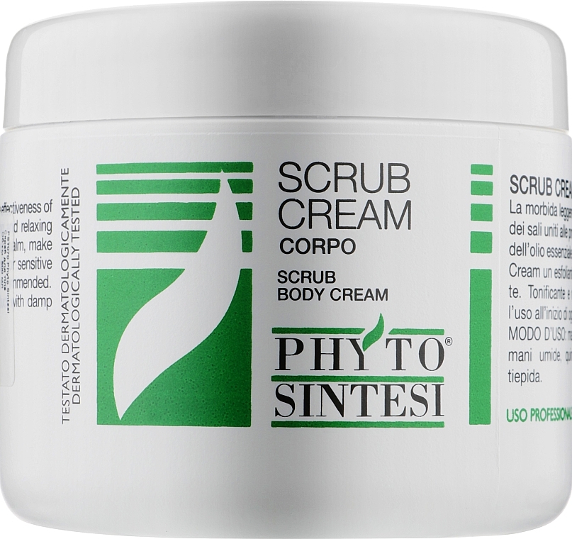 Body Cream Scrub - Phyto Sintesi Scrub Cream — photo N1