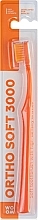 Soft Orthodontic Toothbrush, orange - Woom Ortho Soft 3000 Toothbrush — photo N1