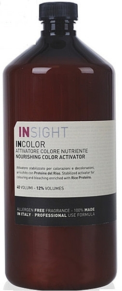 Protein Color Activator 12% - Insight Incolor Nourishing Color Activator Vol 40 — photo N1
