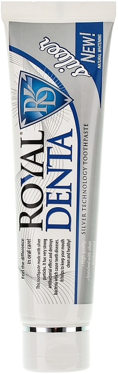 Silver Toothpaste - Royal Denta Silver Technology Toothpaste — photo N3