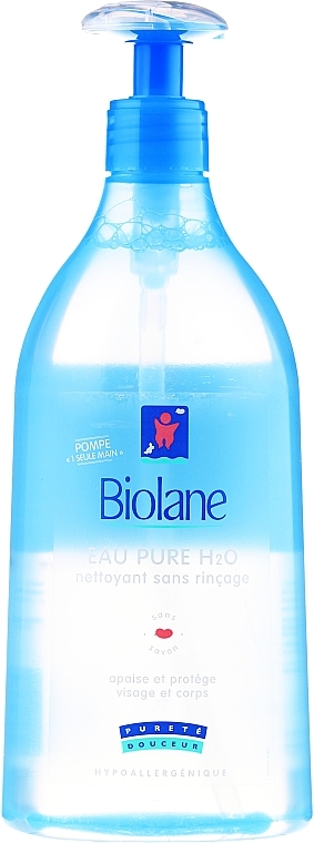 Cleansing Body Liquid - Biolane Baby Eau Pure H20 — photo N3