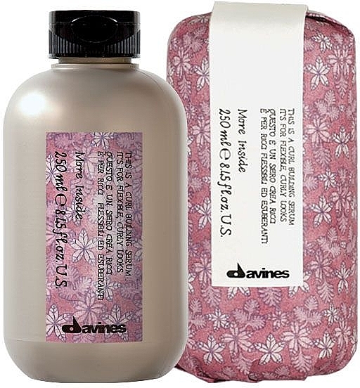Curl Building Serum for Flexiable Curly Looks - Davines More Inside Curl Building Serum — photo N1