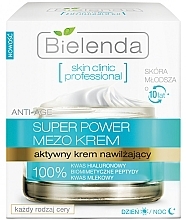 Fragrances, Perfumes, Cosmetics Active Moisturizing Day/Night cream - Bielenda Skin Clinic Professional Mezo Anti-age