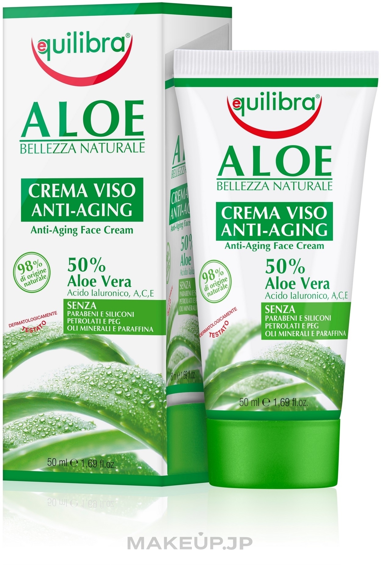 Anti-Aging Face Cream - Equilibra Aloe Line Anti-Age Face Cream — photo 50 ml