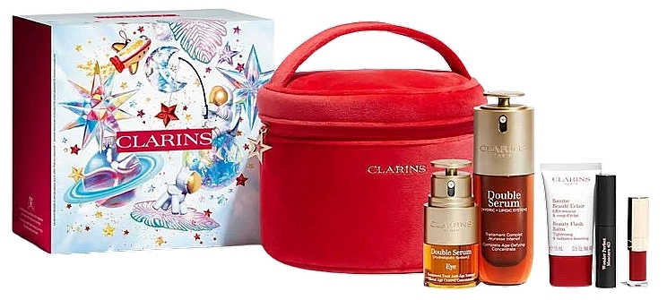 Clarins Double Serum Iconic Collection Gift Set - Set, 6 products — photo N1