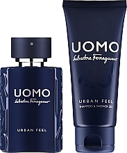 Salvatore Ferragamo Uomo Urban Feel - Set (edt/50ml + sh/gel/100ml) — photo N2