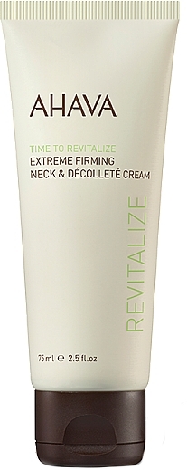 GIFT! Firming Cream for Neck and Décolleté - Ahava Time To Revitalize Extreme Firming Neck & Decollete Cream (Miniproduct) — photo N1