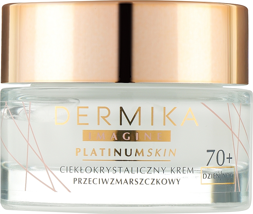 Anti-Wrinkle Face Cream - Dermika Imagine Platinum Skin 70+ — photo N1