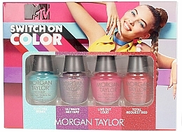 Fragrances, Perfumes, Cosmetics Nail Polish Set - Morgan Taylor Switch On Color (nail/polish/4x5ml)