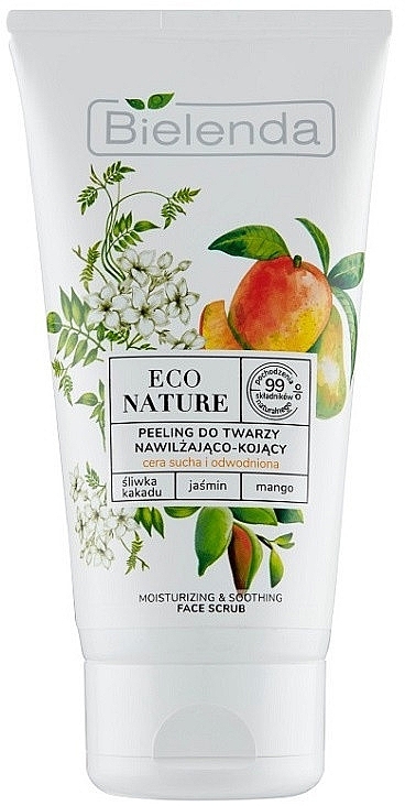 Face Scrub - Bielenda Eco Nature Kakadu Plum, Jasmine and Mango — photo N1