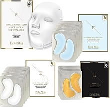 Fragrances, Perfumes, Cosmetics Set - Eclat Skin London (mask/3pcs + eye/pads/15*2pcs)
