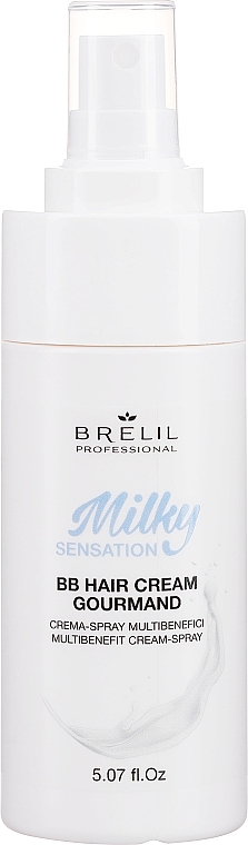 Hair Cream Spray - Brelil Milky Sensation BB Hair Cream Gourmand — photo N2