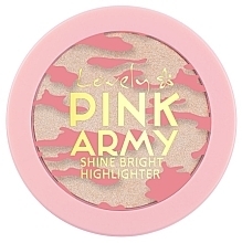 Fragrances, Perfumes, Cosmetics Highlighter - Lovely Pink Army Shine Bright Highlighter